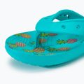 Dámske žabky Crocs Baya II Graphic Flip digital aqua/multi 7