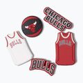 Ozdoby na topánky  Crocs Jibbitz™ NBA Chicago Bulls 5 ks 