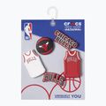 Ozdoby na topánky  Crocs Jibbitz™ NBA Chicago Bulls 5 ks  4