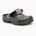 Šľapky Crocs All Terrain dusty olive/multicolor
