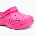 Žabky Crocs Baya Platform Clog electric pink 8