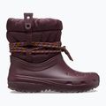 Dámske snehové topánky Crocs Classic Neo Puff Luxe dark cherry 9