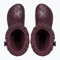 Dámske snehové topánky Crocs Classic Neo Puff Luxe dark cherry 11