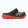 Detské šľapky Crocs Duet Max II Clog Toddler black/varsity red 3