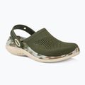 Crocs LiteRide 360 Marbled Clog army green/multi žabky 2