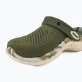 Crocs LiteRide 360 Marbled Clog army green/multi žabky 8