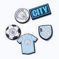 Ozdoby na topánky  Crocs Jibbitz™ Manchester City 5 ks 