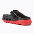 Šľapky Crocs Duet Max II Clog black/varsity red 4
