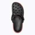 Šľapky Crocs Duet Max II Clog black/varsity red 6