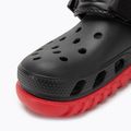 Šľapky Crocs Duet Max II Clog black/varsity red 7