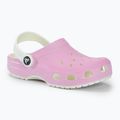 Šľapky detské ,sandále, Crocs Classic Glow in the Dark flamingo 2