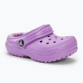 Detské Šľapky Crocs Classic Lined orchid