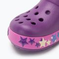 Detské šľapky Crocs Crocband Lights Clog Toddler amethyst 8