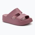 Dámske šľapky Crocs Gateway Platform H-Strap cassis
