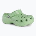 Dámske šľapky Crocs Classic Platform Clog fair green