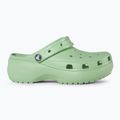 Dámske šľapky Crocs Classic Platform Clog fair green 3
