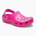 Detské šľapky Crocs Classic Neon Highlighter Clog pink crush 9