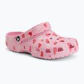 Šľapky Crocs Classic Valentines Day Clog flamingo