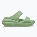 Dámske šľapky Crocs Classic Crush Sandal fair green 9