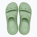 Dámske šľapky Crocs Classic Crush Sandal fair green 11