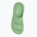 Dámske šľapky Crocs Classic Crush Sandal fair green 5