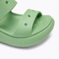 Dámske šľapky Crocs Classic Crush Sandal fair green 7