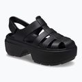 Dámské sandály Crocs Stomp Fisherman Sandal black