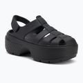 Dámské sandály Crocs Stomp Fisherman Sandal black