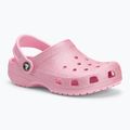 Detské nazúvaky Crocs Classic Glitter Clog Kids pink tweed glitter 2