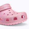 Detské nazúvaky Crocs Classic Glitter Clog Kids pink tweed glitter 8