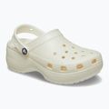 Dámske šľapky Crocs Classic Platform Glitter chalk 9