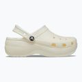 Dámske šľapky Crocs Classic Platform Glitter chalk 10
