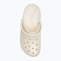 Dámske šľapky Crocs Classic Platform Glitter chalk 6
