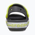 Crocs Crocband Cruiser Toddler sandále bridlicovo šedé/kyslé 3