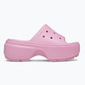 Dámske šľapky Crocs Stomp Slide pink tweed 9