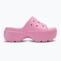Dámske šľapky Crocs Stomp Slide pink tweed 2