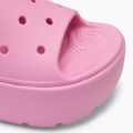 Dámske šľapky Crocs Stomp Slide pink tweed 7