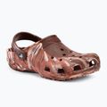 Šľapky Crocs Classic Marbled Clog dark clay/multi 2