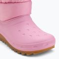 Detské snehule Crocs Classic Neo Puff pink tweed/gum 7
