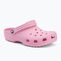 Ružové tvídové žabky Crocs Classic