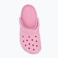 Ružové tvídové žabky Crocs Classic 6