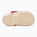 Detské žabky Crocs Classic Heart Print Clog sandstone 5