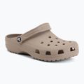 Šľapky Crocs Classic taupe