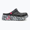 Dámske nazúvaky SKECHERS JGoldcrown Max Cushioning Foamies Love True black 3