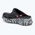 Dámske nazúvaky SKECHERS JGoldcrown Max Cushioning Foamies Love True black 4