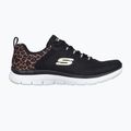 Dámske topánky SKECHERS Flex Appeal 4.0 Wild Ballad black/leopard