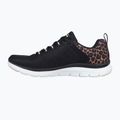 Dámske topánky SKECHERS Flex Appeal 4.0 Wild Ballad black/leopard 3