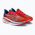 Dámska bežecká obuv New Balance TCS New York City Marathon FuelCell SC Elite V3 červená NBWRCELNY3 4