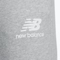 New Balance Essentials Stacked Logo French grey pánske tréningové nohavice NBMP31539AG 7