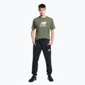 New Balance Essentials Stacked Logo Francúzske pánske tréningové nohavice black NBMP31539BK 2